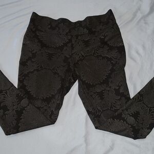 Premise Black Floral Leggings